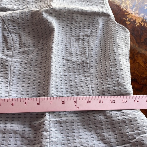 ADEAM yuzawa dress with leather godets sz6 Silver Swallow (lilac) NWT $1600 - Picture 6 of 8